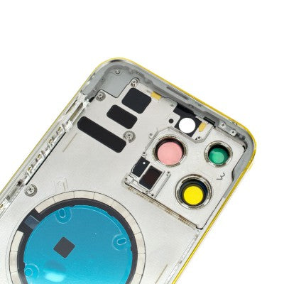Rear Housing for iPhone 14 Pro Max (NO LOGO)-Silver Rear Housing for iPhone 14 Pro Max (NO LOGO)-Silver